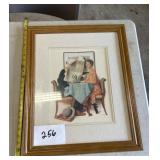 Norman Rockwell frying picture