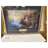 Thomas Kincaid light of peace 26ï¿½ x 22ï¿½ has the