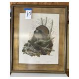 Framed picture by Richard Slone rough grouse 22ï¿½