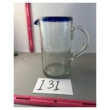 Glass pitcher