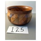 Handmade wooden bowl