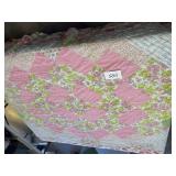 Nice hand stitch quilt 87 inches by 73 inches