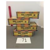 King Edward cigar boxes
