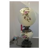 Gone with the wind style lamp, hand painted