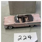 Franklin mint 1958 Etzel convertible