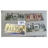 4 car tags