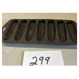 Corn stick cast-iron has been repaired