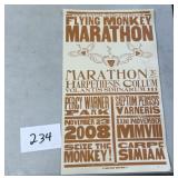 Flying monkey marathon poster