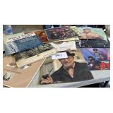 Vinyl record collection