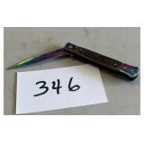 Stiletto style knife