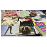 Vinyl record collection