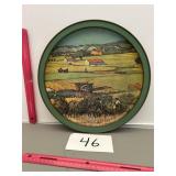 Vegetable garden collector tin