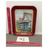Thrift Mercantile Coca-Cola metal tray