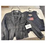 Ladies Harley Davidson vest does not zip zip