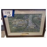 19 x 24 framed Union Carbide Columbia Tennessee 7