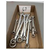Flat of wrenches