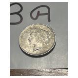 1923 silver piece dollar