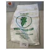 50 pound shell corn bag 423 W. overdrive