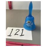 Frosted Westmoreland glass bail