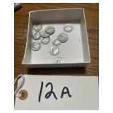 11 mercury, silver dimes