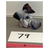 Fenton slag glass fish