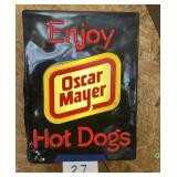 Enjoy Oscar Meyer hotdog sang lighted, sang