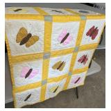 Butterfly quilt 34ï¿½ x 49ï¿½