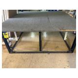 8ï¿½ x 8ï¿½ heavy duty metal work table bring help to