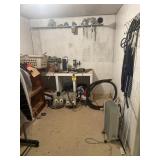 Closet, clean out everything in this room