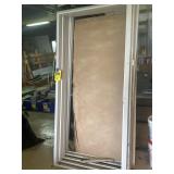 4)  metal frames 40 inches wide 82 1/2 inches