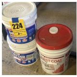 3) buckets of sheet rock mud