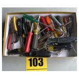 Assortment of screwdrivers