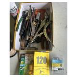 Pliers, screwdrivers, and miscellaneous