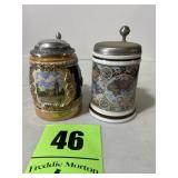 2) German Steins