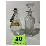 2) Old liquor bottles/decanters