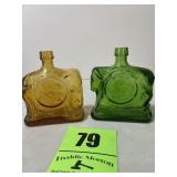 Wheaton decanters republican Richard Nixon and