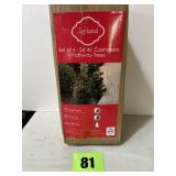 Set a 424 inches cashmere pathway tree trees