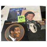 Box of 33 Vinyl record albums, Barry Manilow, Bill