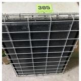 Galvanized, heavy duty, dog cage