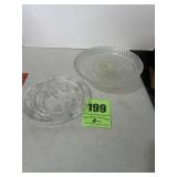 Cake plate, and cake stand