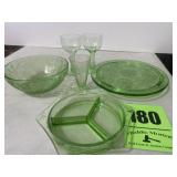 Green glass