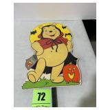 Winnie the Pooh Halloween Yard art