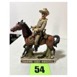 Theodore Teddy Roosevelt, liquor decanter empty