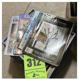 Box full of stained glass patterns
