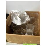 Oil lamps chimneys