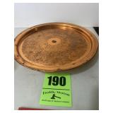 Copper lazy Susan