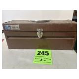Toolbox with items , my buddy Louisville,