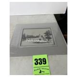 16ï¿½ x 19ï¿½ sealed Ward frame art