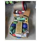 2 miscellaneous box, lots of candles and others
