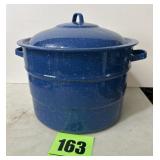 Enamelware canning pot